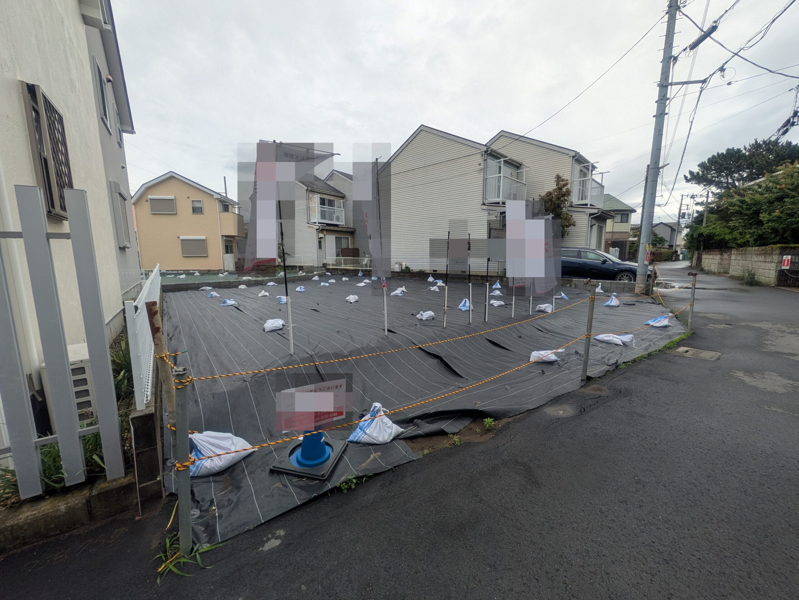 売地　建築条件なし　茅ヶ崎市中海岸4丁目