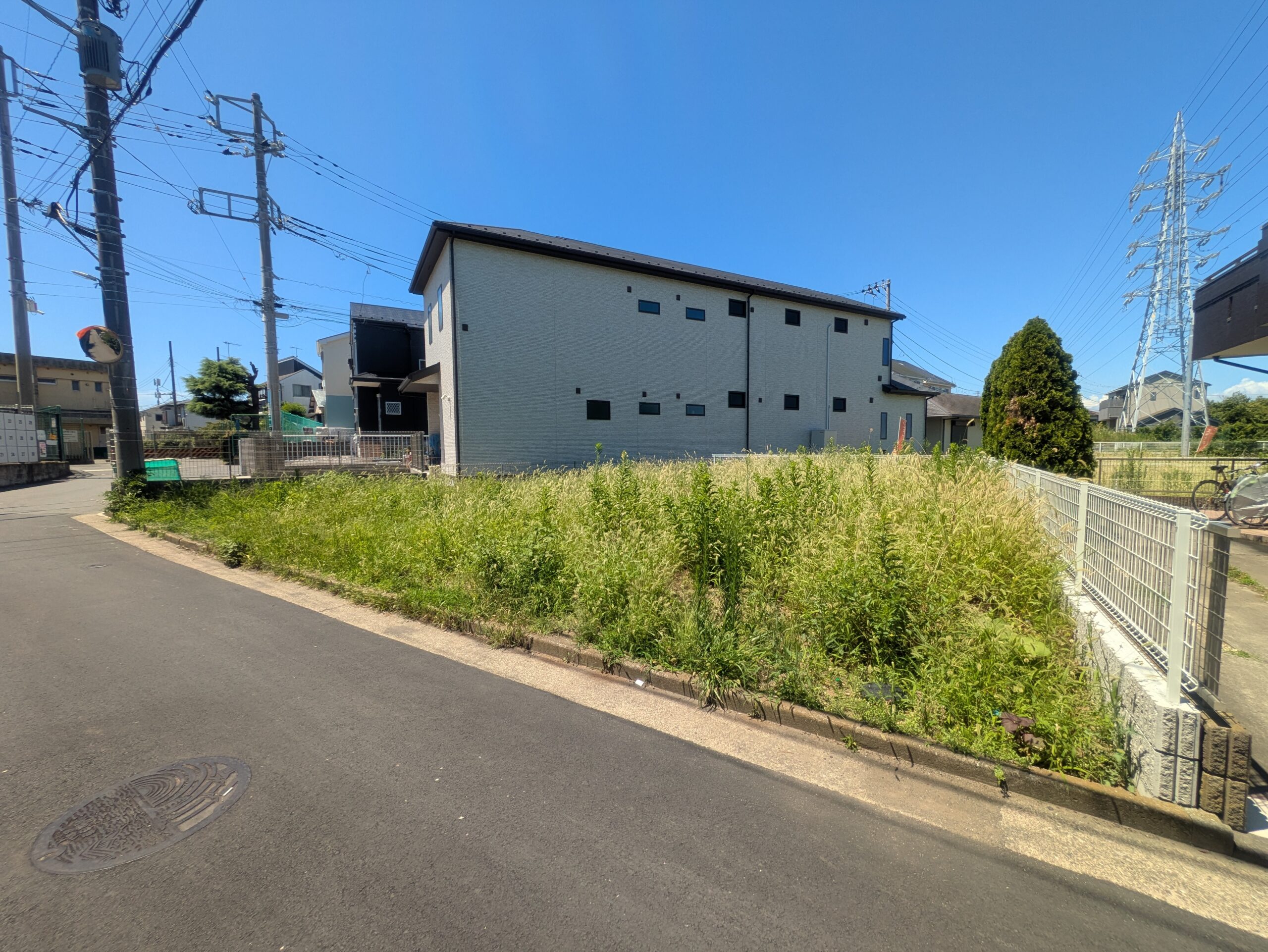 売地　建築条件なし　茅ヶ崎市香川一丁目　全2区画