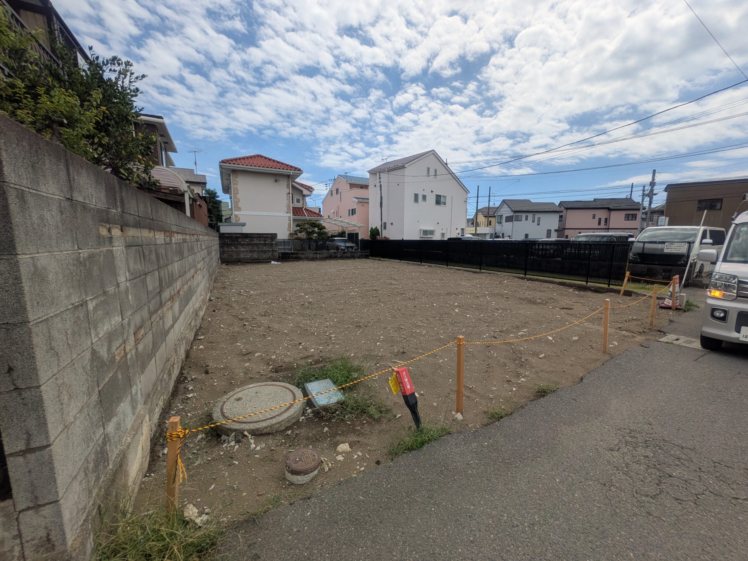 売地　建築条件なし　茅ヶ崎市出口町